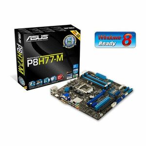 ASUSTek Intel Socket 1155 DDR3メモリ対応 M-ATXマザーボード P8H77-M