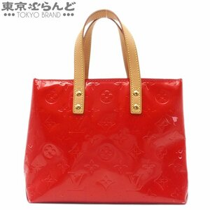 101713472 ルイヴィトン LOUIS VUITTON リード PM M91088 ルージュ モノグラムヴェルニ ハンドバッグ トートバッグ レディース