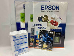 EPSON エプソン　写真用紙　光沢　A4 スーパーファイン紙　2L判　はがき　クリスピア　L判