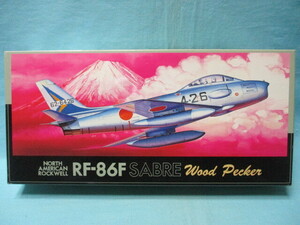 1/72 フジミ 航空自衛隊 RF-86F セイバー 「ウッドペッカー」第501飛行隊 偵察航空隊 入間基地 未開封/現状品 定形外350円 ハセガワ