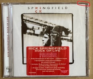 CD★RICK SPRINGFIELD　「ROCK OF LIFE - COLLECTOR