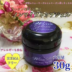 【コンパクト発送】ノンワイプトップジェル 30g＊HEMAフリー