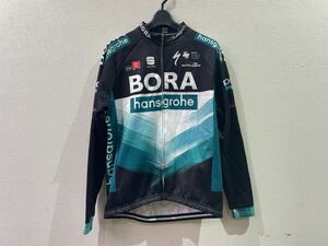 ■中古■BORA hansgrohe ボーラ ハンスグローエ サイクルジャージ フルジップジャージ L ロードバイク ウェア ジャージ P0494