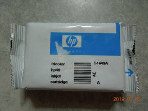 HP純正 インクカートリッジ　HP49 3色カラー
