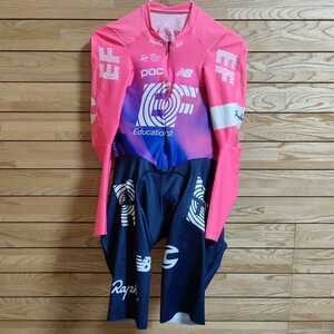 支給品　エアロスキンスーツ　EF Education First　Rapha サイクルジャージ ロードバイク 自転車 TT エデュケーションファースト ラファ