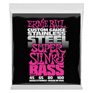 アーニーボール ERNIE BALL 2844/Stainless Super Slinky Bass ベース弦