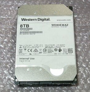 B39612 O-05273 WD WD80EMAZ 3.5インチ HDD 8TB 判定正常