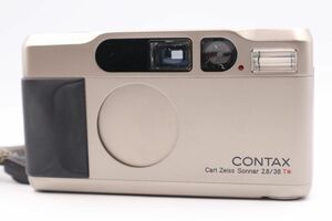 ★☆全額返金保証！最速発送！【CONTAX コンタックス T2 チタン フィルムカメラ 動作確認済】★☆（202402-28704-kaitori）