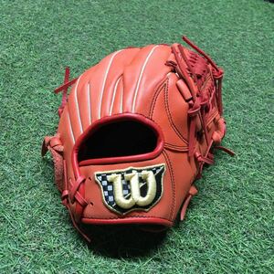 IM086-E10 wilson ウィルソン WTARET6JP Ball Glove ジュニア軟式用 ユーティリティ用 Lサイズ 右投用 野球 スポーツ 未使用 展示品 グラブ