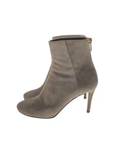 JIMMY CHOO◆ブーティ/37/GRY/スウェード//