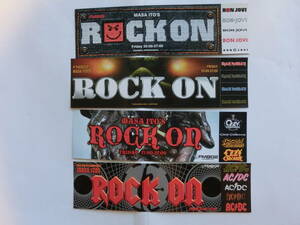 ステッカー　FM802　ROCK ON　４枚セット_d