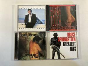 W7563 ブルース・スプリングスティーン CD アルバム 4枚セット Bruce Springsteen Greatest Hits Tunnel of Love Human Touch