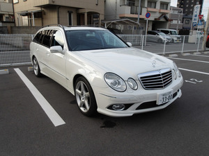 【諸費用コミ】返金保証付:2007年 メルセデス・ベンツ Eクラスワゴン E350 アバンギャルドS E350アバンギャルドS 黒革 S