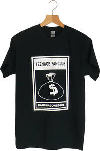 【新品】Teenage Fanclub Tシャツ Sサイズ Band Blバンド ギターポップ オルタナ TFC Nirvana シルクスクリーンプリント