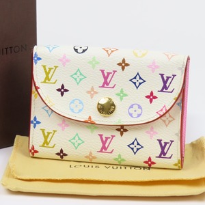 41042★1円スタート★LOUIS VUITTON ルイヴィトン 極美品 アンヴェロップ カルト ドゥ ヴィジット モノグラムマルチカラー カードケース