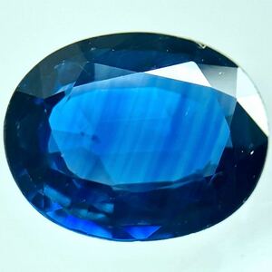 1.5ctUP!!［天然サファイア1.585ct］A 約8.4×6.6mm ルース 裸石 宝石 ジュエリー sapphire corundum コランダム 