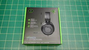 Razer Kraken Black ゲーミングヘッドセット アナログ接続【未開封・未使用】(2471906)※代引不可