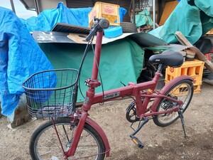 中古、折り畳み式自転車、ジャンク品