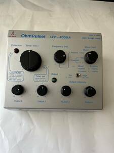 OhmPulserオームパルサー LEP-4000A 針電極低周波治療器 通電確認済