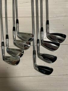 【未使用品】タイトリスト Titleist 681 タイガーウッズモデル FORGED 3~PW 8本セット DYNAMIC GOLD S300