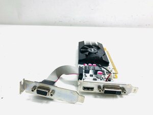 中古動作品　MSI NVIDIA N730K- 1GD5LP/OCV1 ビデオカード グラフィックボード