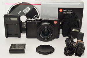 【美品】 Leica デジタルカメラ ライカD-LUX Typ 109 1280万画素 光学3.1倍ズーム ブラック 18471　#6994