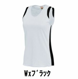 999円 新品 レディース ランニングシャツ Wxブラック Mサイズ 子供 大人 男性 女性 wundou ウンドウ 5520 陸上