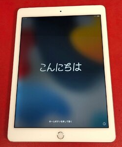 1円～　Apple iPad Air2 / Wi-Fi + Cellular / 16GB / シルバー / iOS 15.8.1 / 9.7型 (2048×1536) / A1567 / au 判定〇 / バッテリー79%