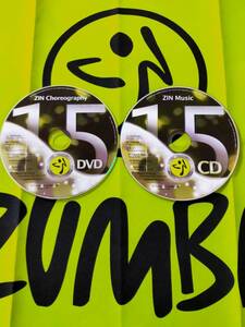 超希少品！　ZUMBA　ズンバ　ZIN15　CD　DVD　インストラクター専用