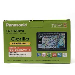 tu106 Panasonic パナソニック SSDポータブルナビゲーション Gorilla CN-G1200VD ※未検品ジャンク