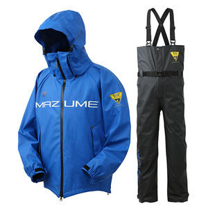 mazume MZRS-774 ラフウォーター レインスーツ ブルー L
