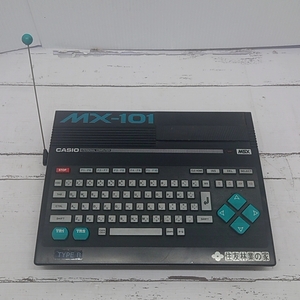 CASIO MSX MX-101 TYPE B 本体のみ 企業ロゴ入り カシオ