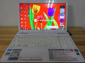 東芝 ノートパソコン dynabook T451/46EW/Core i5-2450M 2.5GHz/4GB/500GB/中古特価良品
