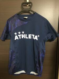 ATHLETA アスレタ ゲームシャツ ウェア　ユニホーム　上 Ｍサイズ（USED) ～サッカー、フットサル、スポーツ、アウトドア等～