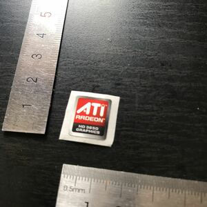 ATI RADEON HD3650 graphics パソコンエンブレムシール@1808