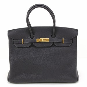 $$ HERMES エルメス バーキン35 トリヨンクレマンス □I 34.3 ブラック 目立った傷や汚れなし