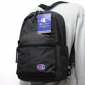 ★チャンピオン Champion 新品 クロスオーバ リュックサック バックパック デイバッグ BAG かばん 黒 [CH1038-0011N]一 六★QWER QQAA-46