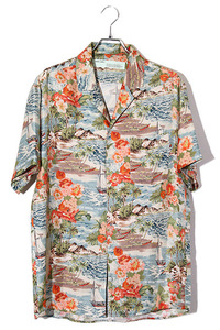 OFF-WHITE オフホワイト SIZE:M Tropical Print Short Sleeve Shirt トロピカルプリント 半袖オープンカラーシャツ マルチカラー OMGA049S1