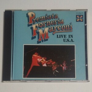 CD★PFM LIVE IN USA - Premiata Forneria Marconi　西独盤