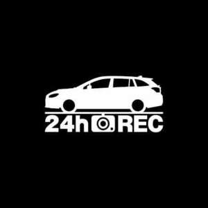【ドラレコ】スバル レヴォーグ【VM系】24時間 録画中 ステッカー