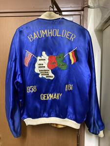 50s スーベニアジャケット ドイツ製 ビンテージ ブルゾン SOUVENIR jacket