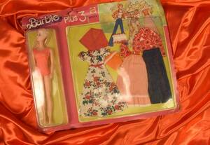 Barbie + Fashions　「Plus ３」1976年・未開封品