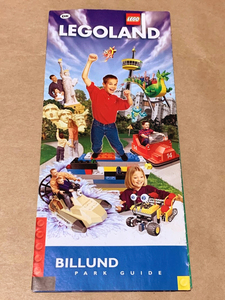 LEGOLAND レゴランド デンマーク パンフレット 2001年 送料無料 デンマーク語 パークガイド マップ BILLUND ビルン レゴ本社 マニア 激レア