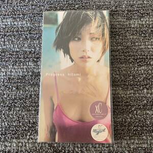 HITOMI// progress/flowes for life 　　新品未開封　　シングル８cmcd