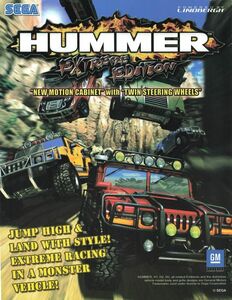 セガ ハマーエクストリームエディション Hummer Extreme Edition アーケード チラシ カタログ パンフレット