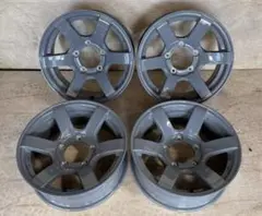 ジムニー  16×6J-15☆新品4本セット☆セメントグレー