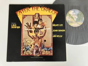 燃えよドラゴン Enter The Dragon サウンドトラックLP ワーナー P-8435W 73年盤,ブルース・リー,ラロ・シフリン,Bruce Lee,Lalo Schifrin