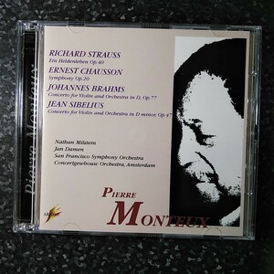 u（ARIOSO 2CD）モントゥー　シュトラウス：英雄の生涯　ショーソン：交響曲　ブラームス　シベリウス　ミルシテイン