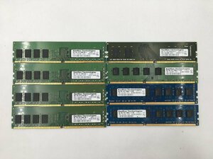 ♪▲【SanMax】デスクトップ用 メモリ 8GB DDR3/4 部品取り 8点セット まとめ売り 0515 13