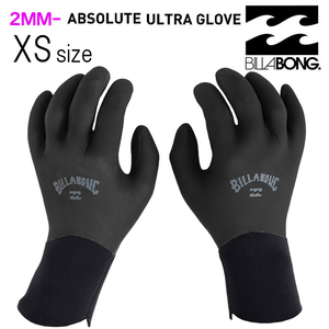 XSサイズ ビラボン 2mm ウルトラグローブ サーフグローブ / Billabong Eco Absolute 5Finger Ultra Glove SurfGlove bd018905